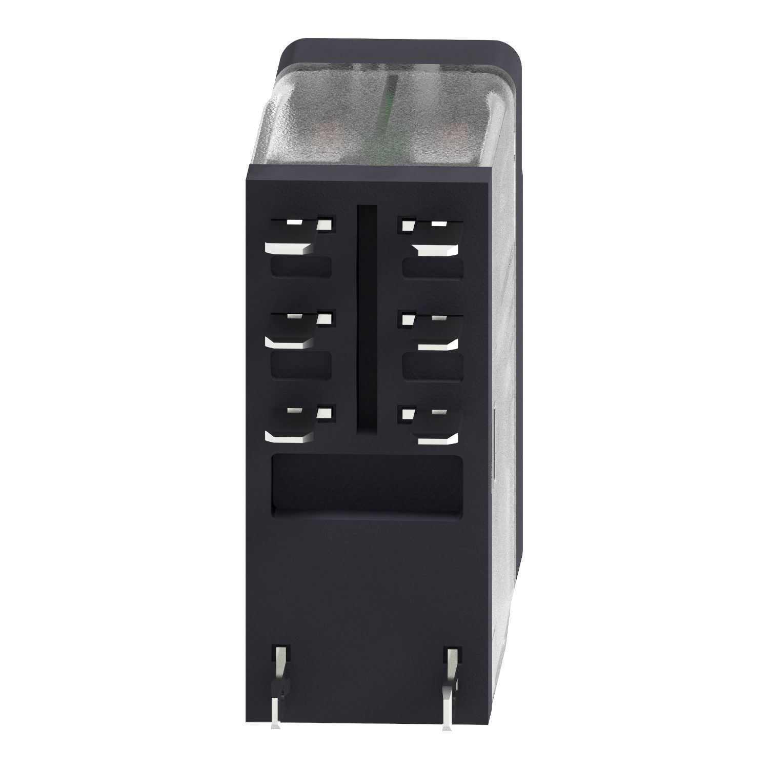 Picture of Interface plug in relay, Harmony Electromechanical Relays, 5A, 2CO, with LED, lockable test button, 48V AC