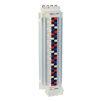 Picture of SAU Chassis, Acti9, 250A, 3*(1Ph+N), 64 poles, 18mm for iC60 MCB and RCBO, dual feed