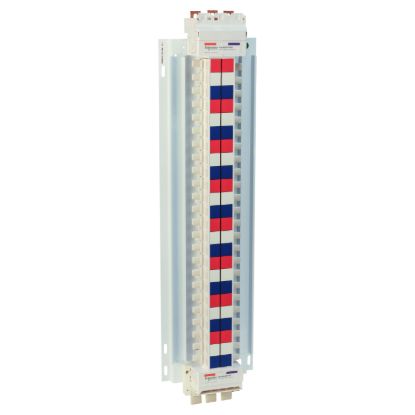 Picture of SAU Chassis 3PH, Acti9, 400A, 27mm for C120 MCB, 48 Poles, Dual Feed