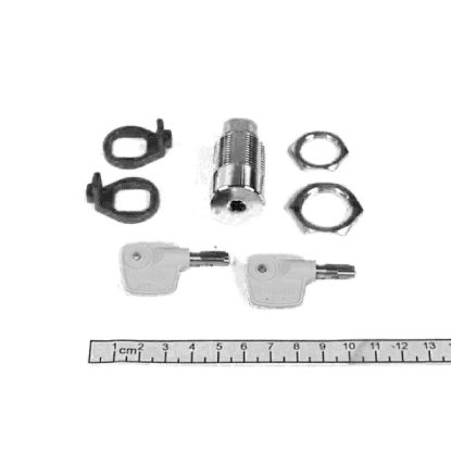 Picture of Chassis locking option, MasterPact NW, chassis, spare part, 1 lock with 1 key, with adaptation kit, PROFALUX keylock