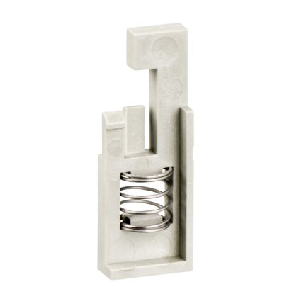 Picture of Chassis locking option, MasterPact NW, chassis, spare part, drawout, without keylock, set of 5, racking interlock
