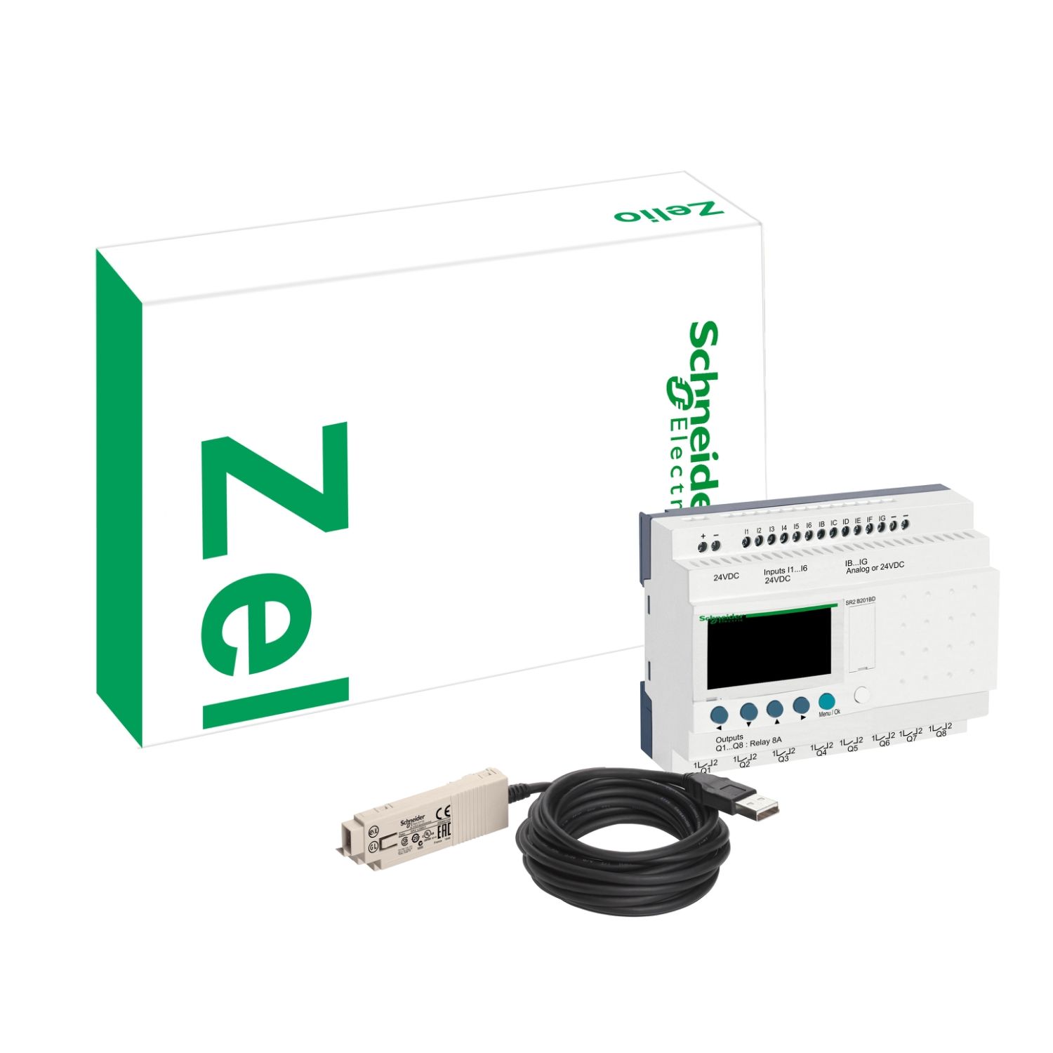 Picture of smart relay discovery pack, Zelio Logic, 26 I/O, 24 V DC