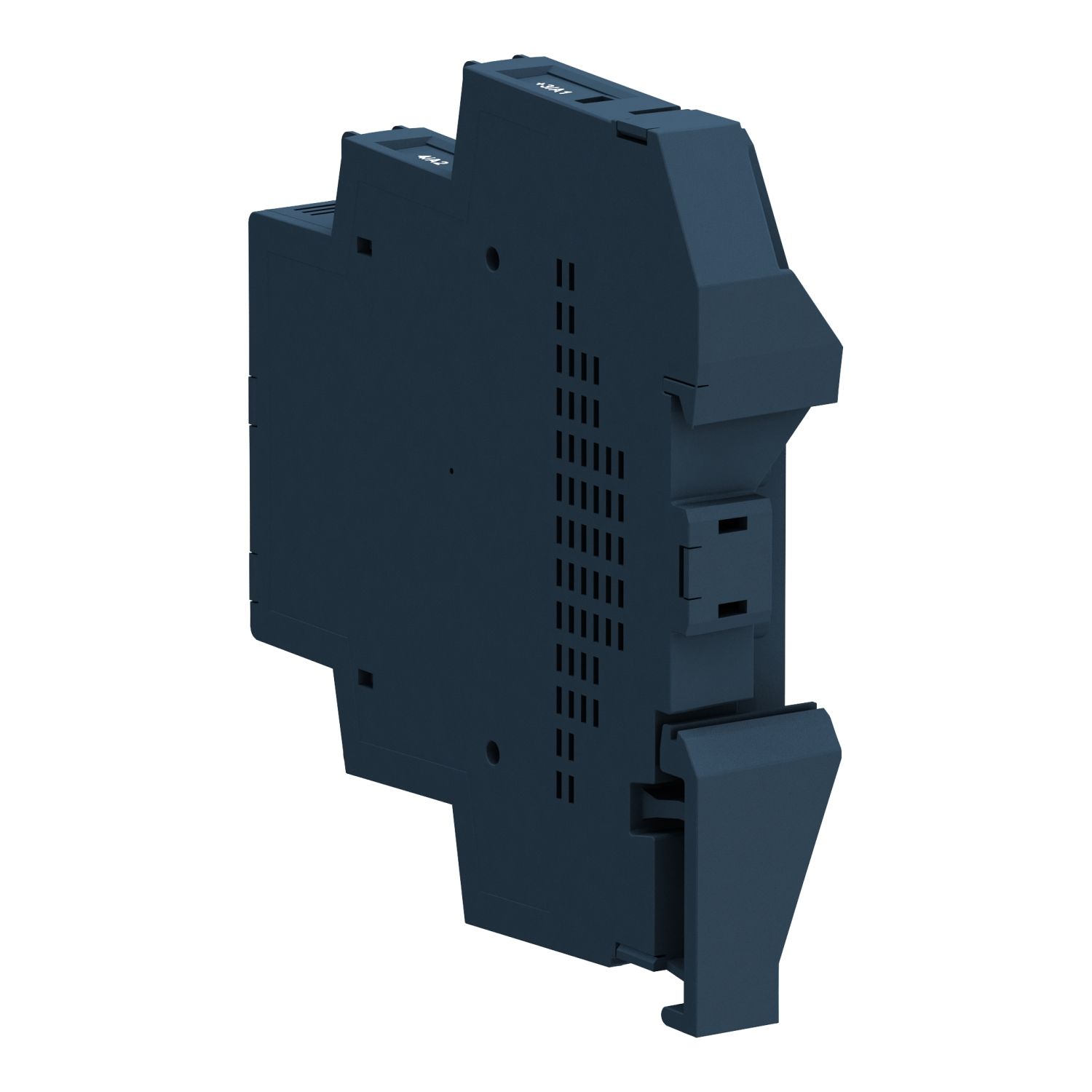 Picture of Solid state modular relay, Harmony Solid State Relays, 12A, DIN rail mount, zero voltage switching, input 4…32V DC, output 48…600V AC