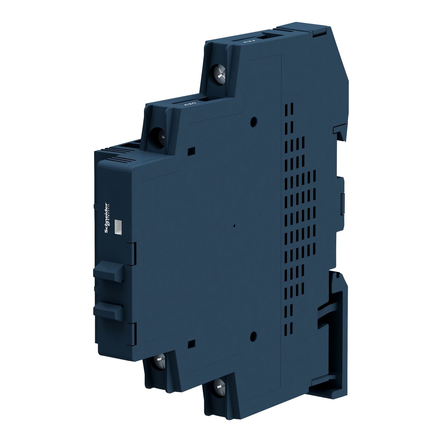 Picture of Solid state modular relay, Harmony Solid State Relays, 12A, DIN rail mount, zero voltage switching, input 4…32V DC, output 48…600V AC