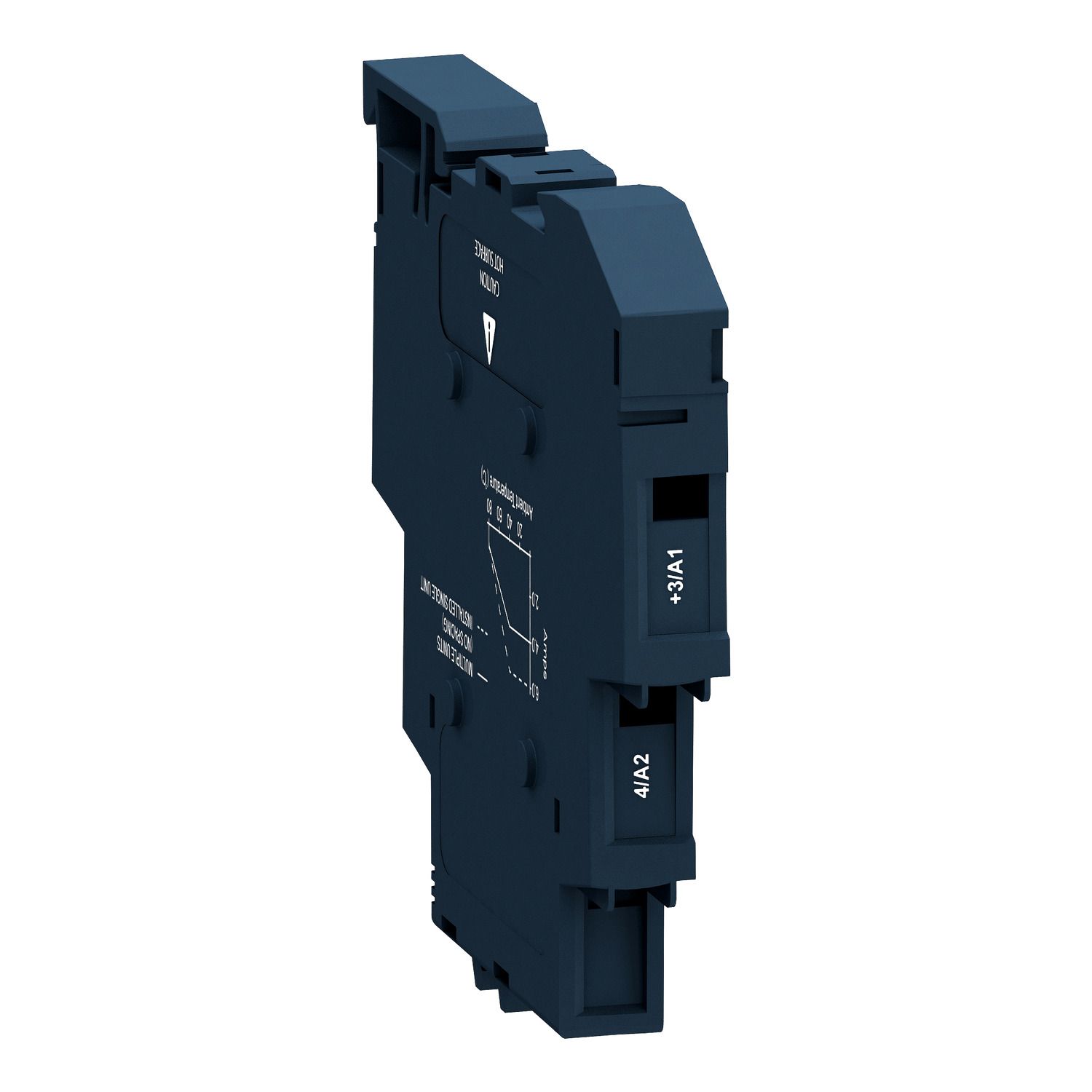 Picture of Solid state modular relay, Harmony Solid State Relays, 6A, DIN rail mount, zero voltage switching, input 4...32V DC, output 48…600V AC