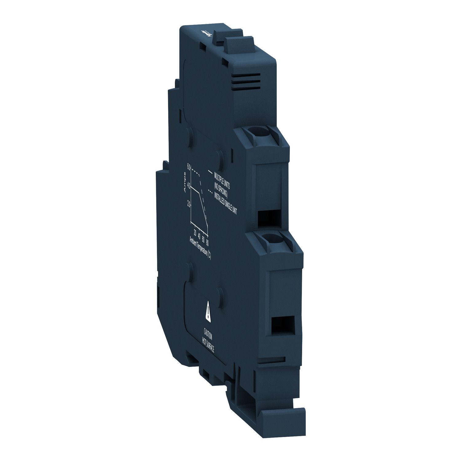 Picture of Solid state modular relay, Harmony Solid State Relays, 6A, DIN rail mount, DC swtching, input 4...32V DC, output 1…60V DC