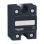 Picture of single phase relay, Harmony Solid State Relays, 25A, panel mount, zero voltage switching, thermal pad, input 3 to 32V DC, output 24 to 300V AC