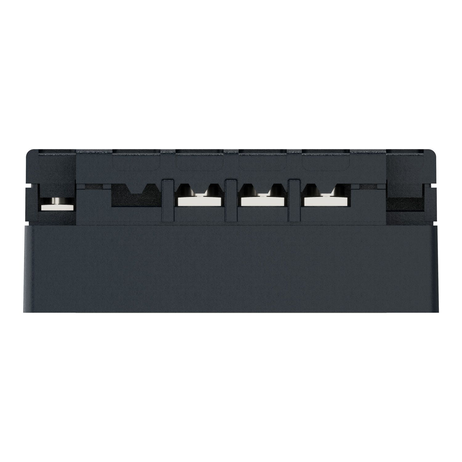 Picture of Solid state relay, Harmony Solid State Relays, 25A, panel mount, zero voltage switching, thermal pad, input 4…32V DC, output 48…530V AC
