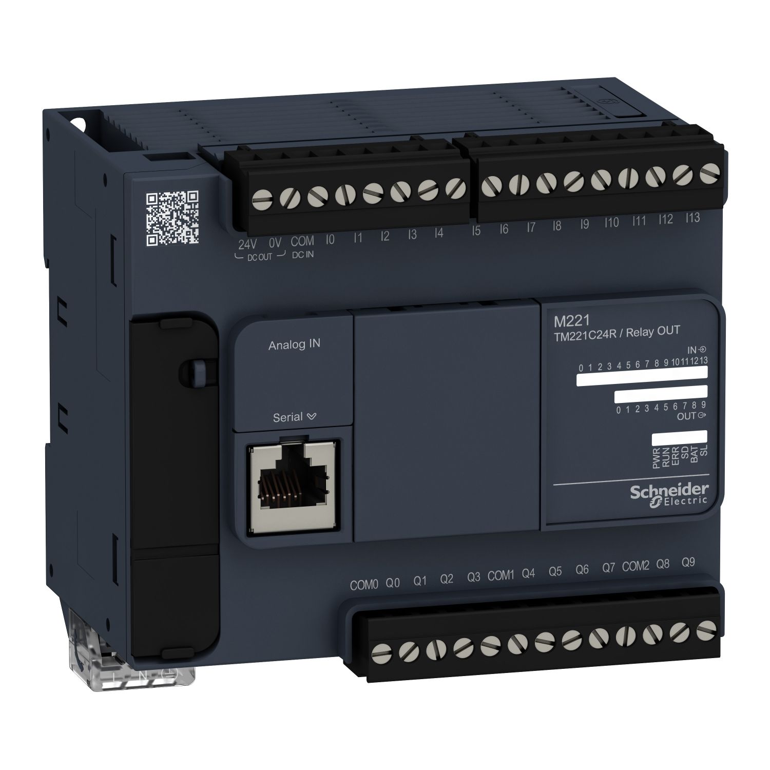 Picture of Logic controller, Modicon M221, 24 IO relay