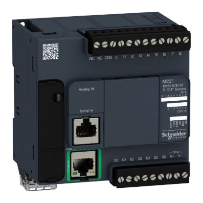 Picture of Logic controller, Modicon M221, 16 IO transistor PNP Ethernet