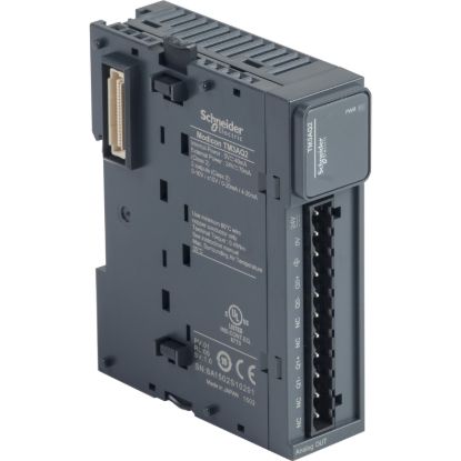 Picture of Analog output module, Modicon TM3, 2 outputs (screw) 24 VDC