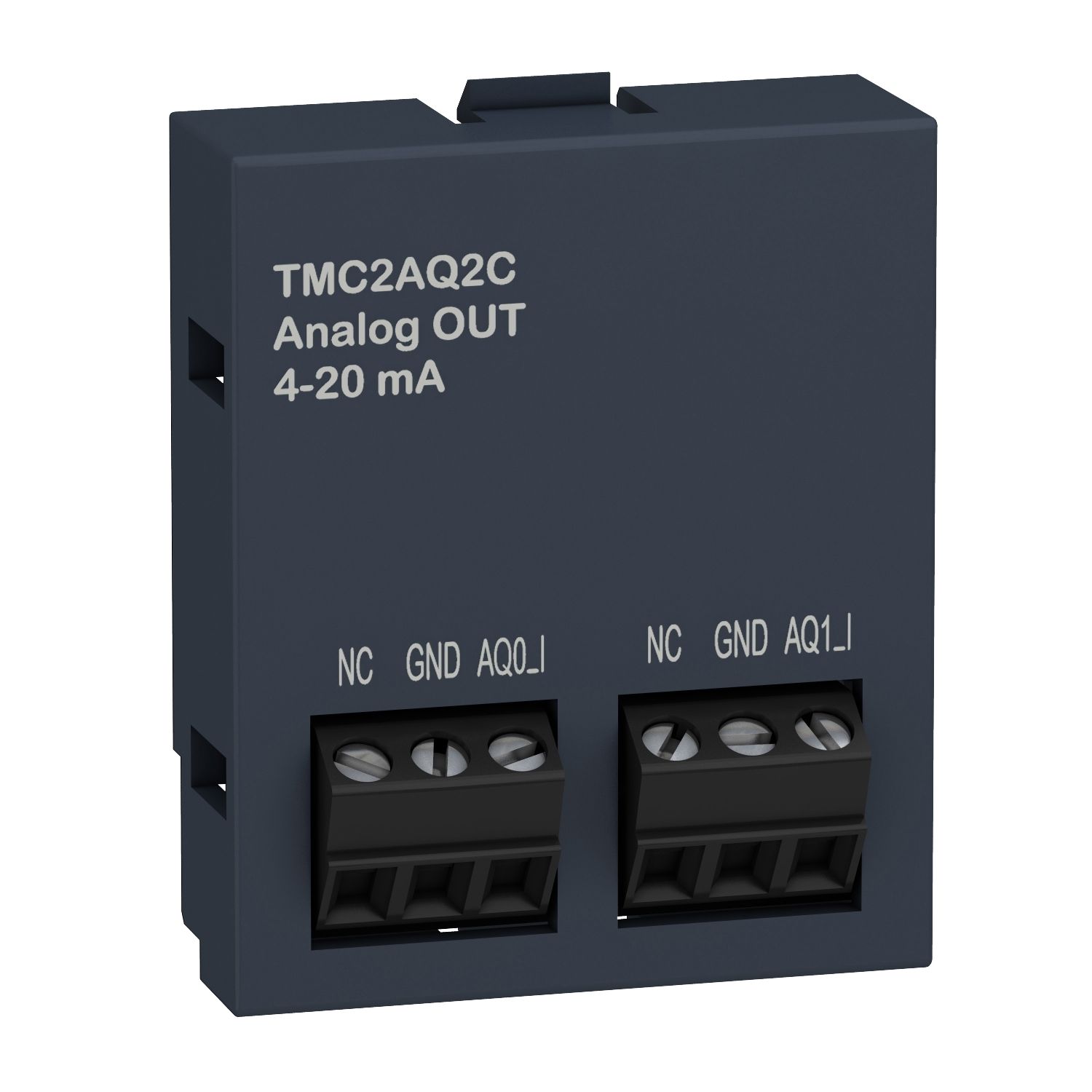 Picture of Analogue output cartridge, Modicon M221, 2 analog current outputs, I/O extension