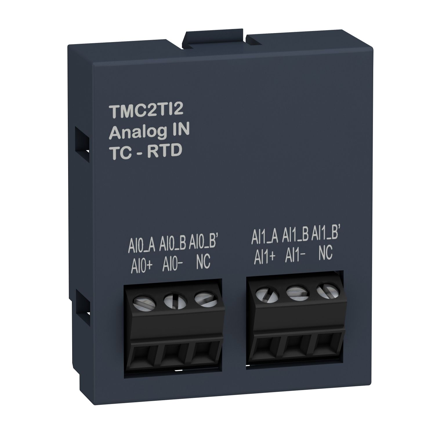 Picture of Analogue input cartridge, Modicon M221, 2 temperature inputs, I/O extension