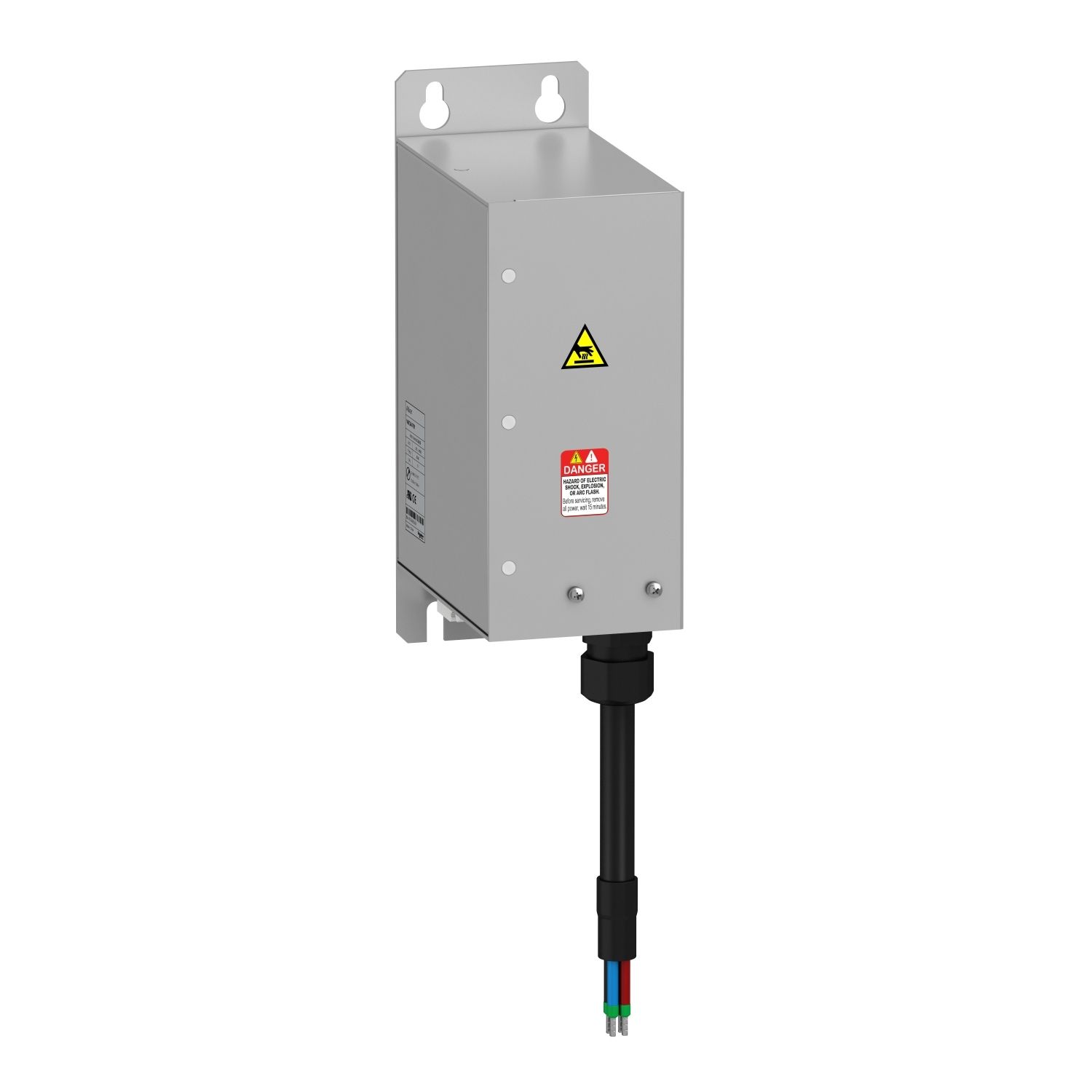 Picture of EMC radio interference input filter, for variable speed drive, 3 phase supply