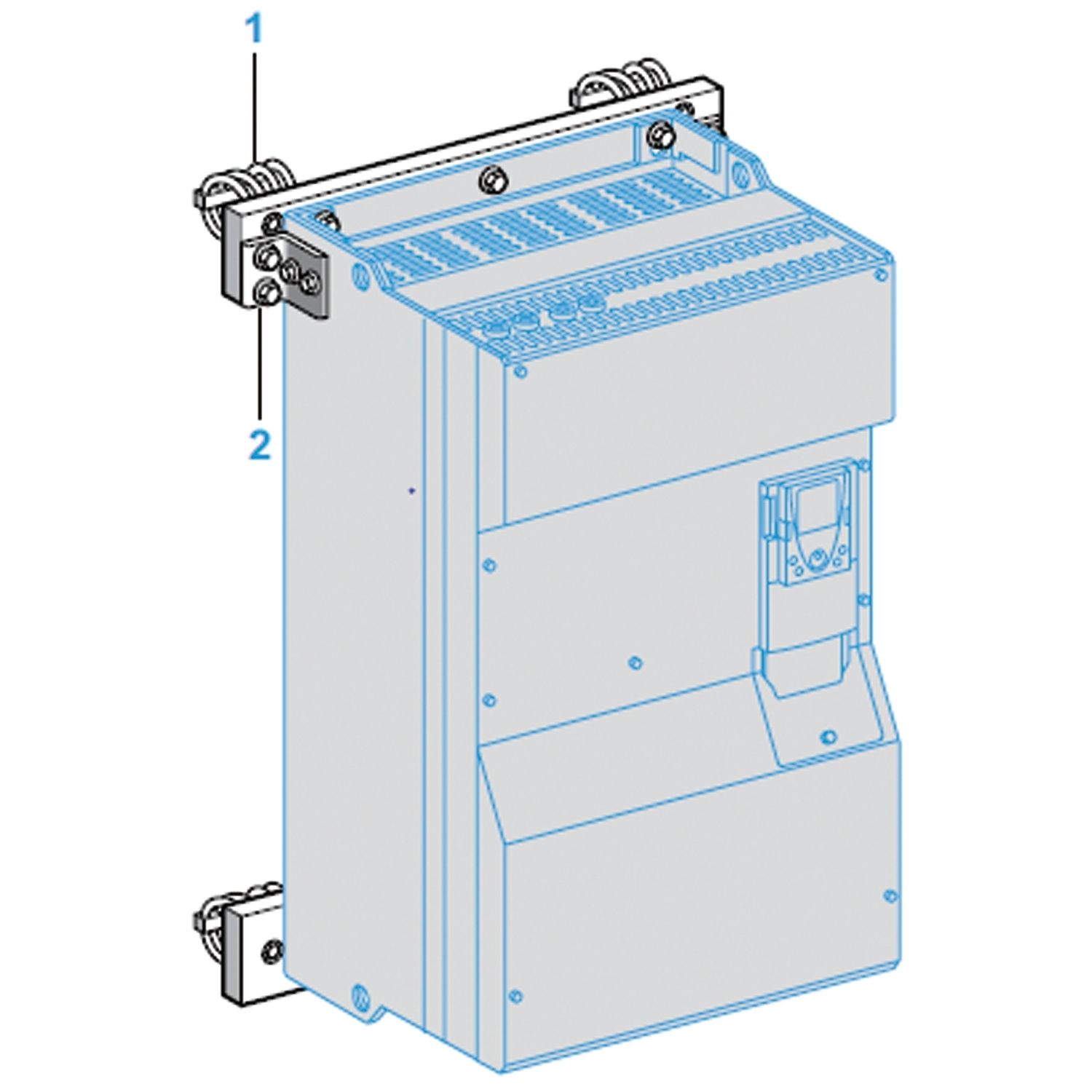 Picture of SHOCK-ABSORBING MOUNTS SIZE 12A 160KW