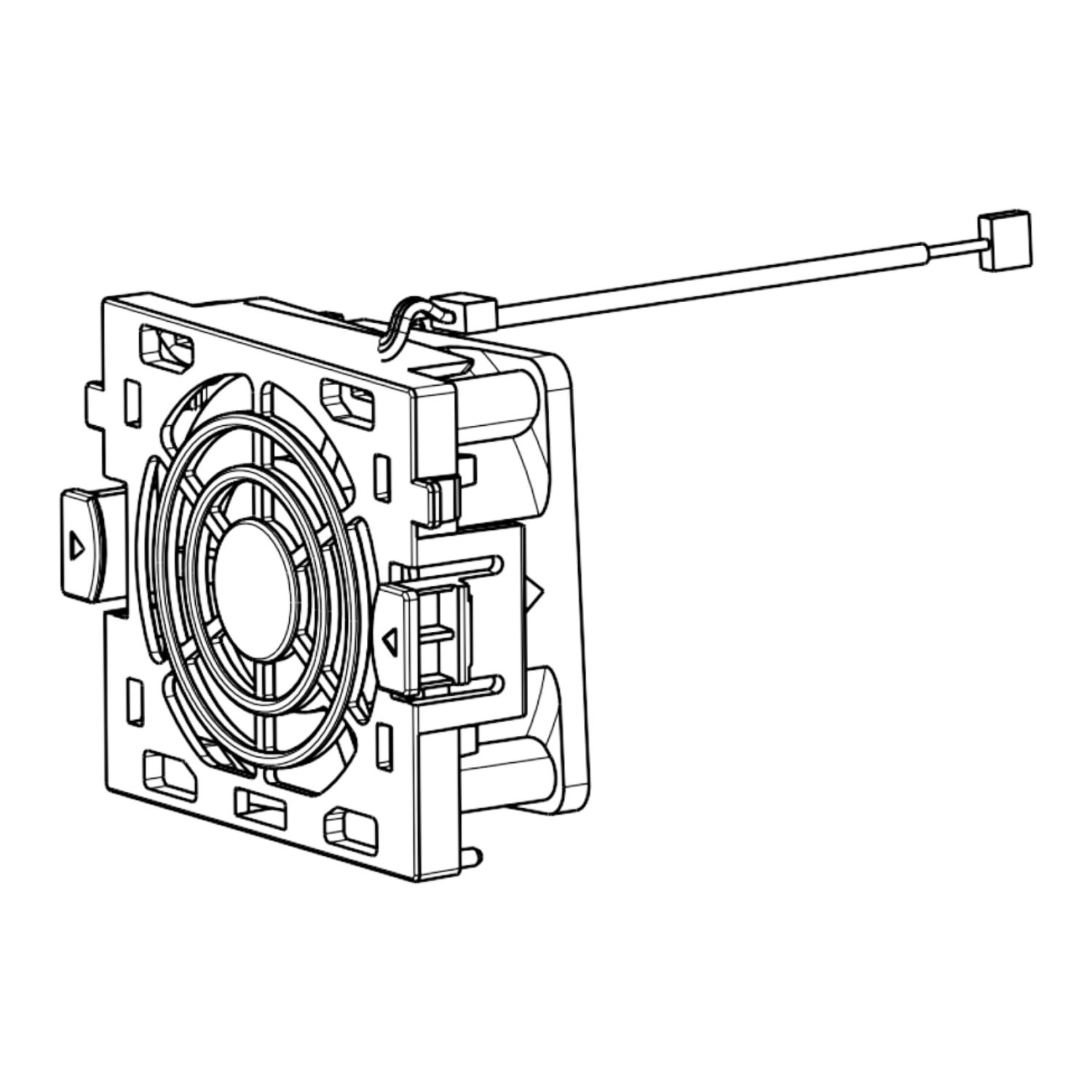Picture of Wear part, enclosure door, fan for variable speed drive, Altivar Process 600 900, from 0.75 to 5.5kW