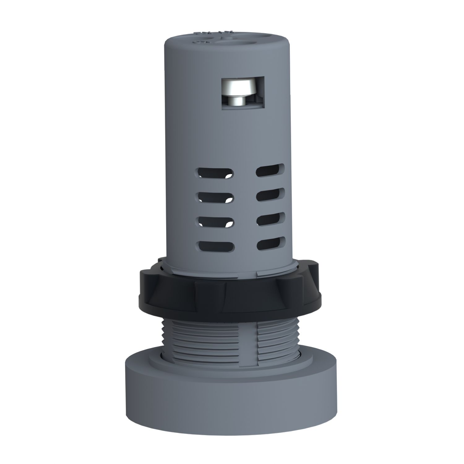 Picture of Monolithic pilot light, Easy Harmony XA2E, plastic, green red, 22mm, ground indicator, screw clamp terminals, 380 to 400V AC