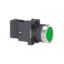 Picture of Comp ill PB plast green flush 24V 1NO