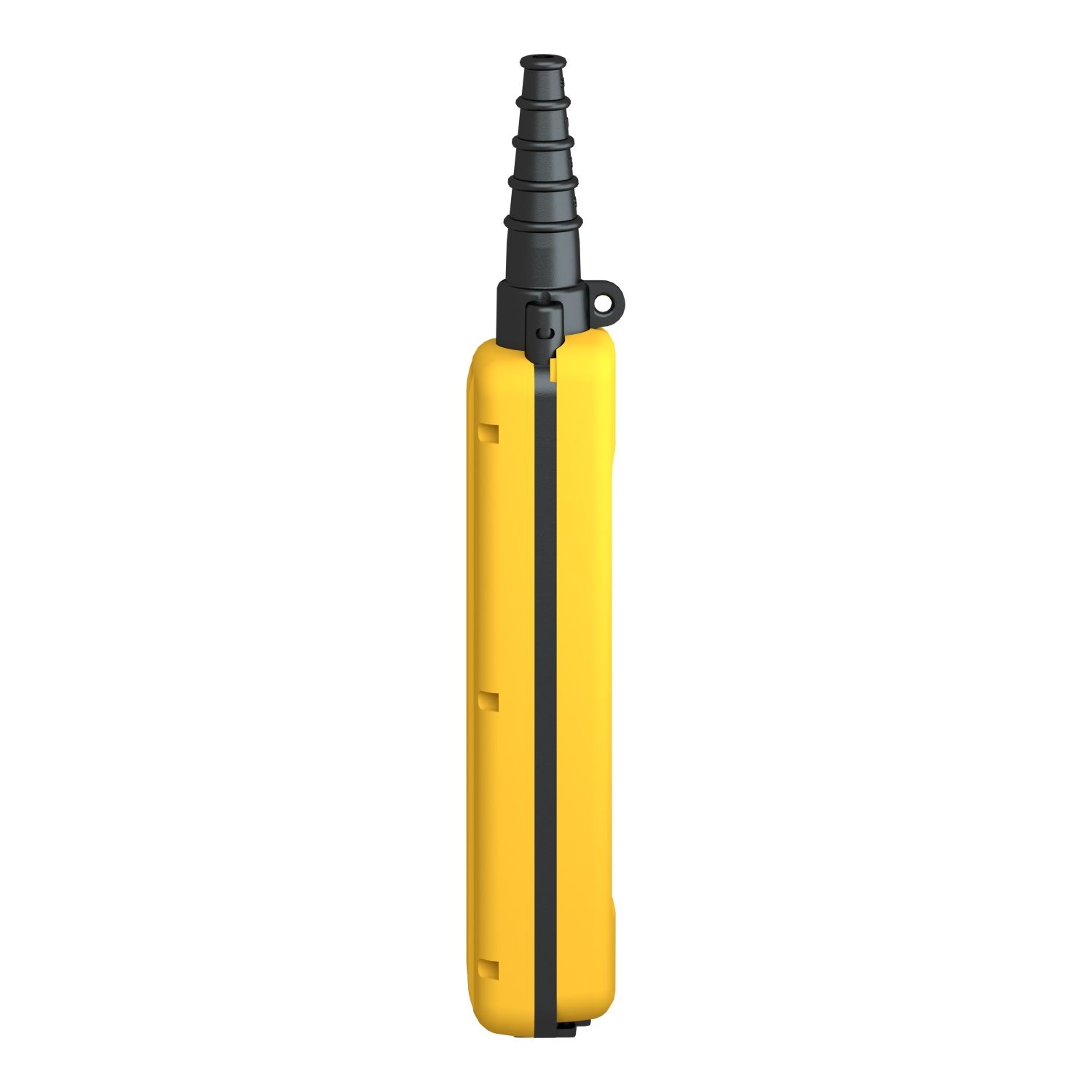 Picture of Empty pendant control station, Harmony XAC, plastic, yellow, 6 cut outs