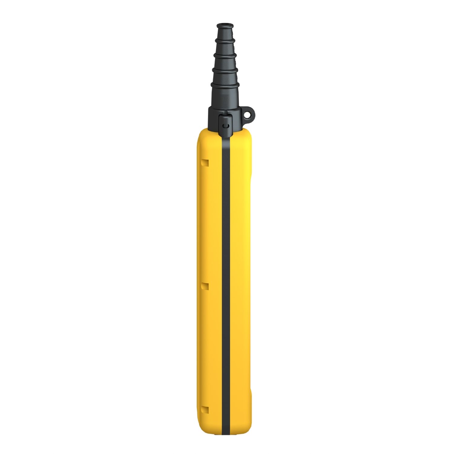 Picture of Empty pendant control station, Harmony XAC, plastic, yellow, 8 cut outs