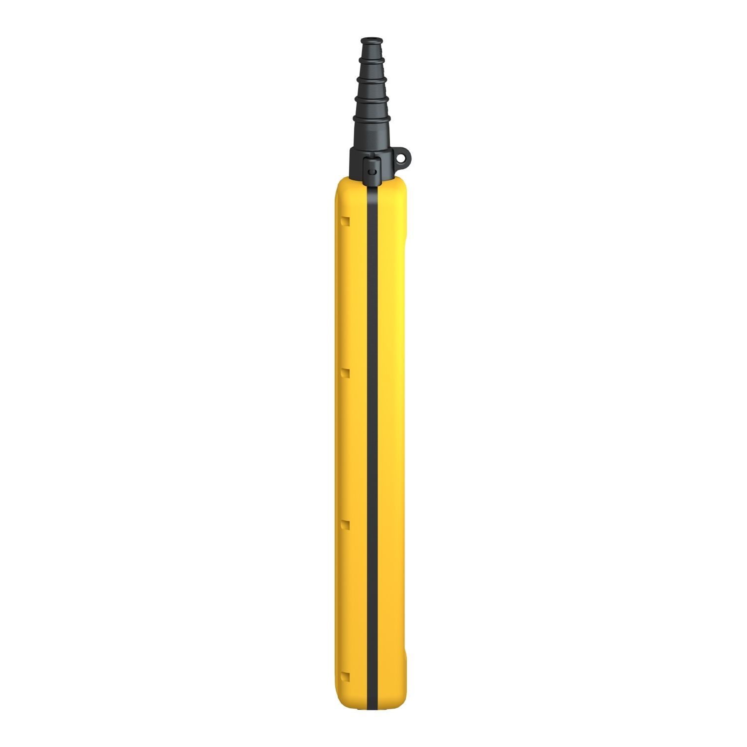 Picture of Empty pendant control station, Harmony XAC, plastic, yellow, 12 cut outs