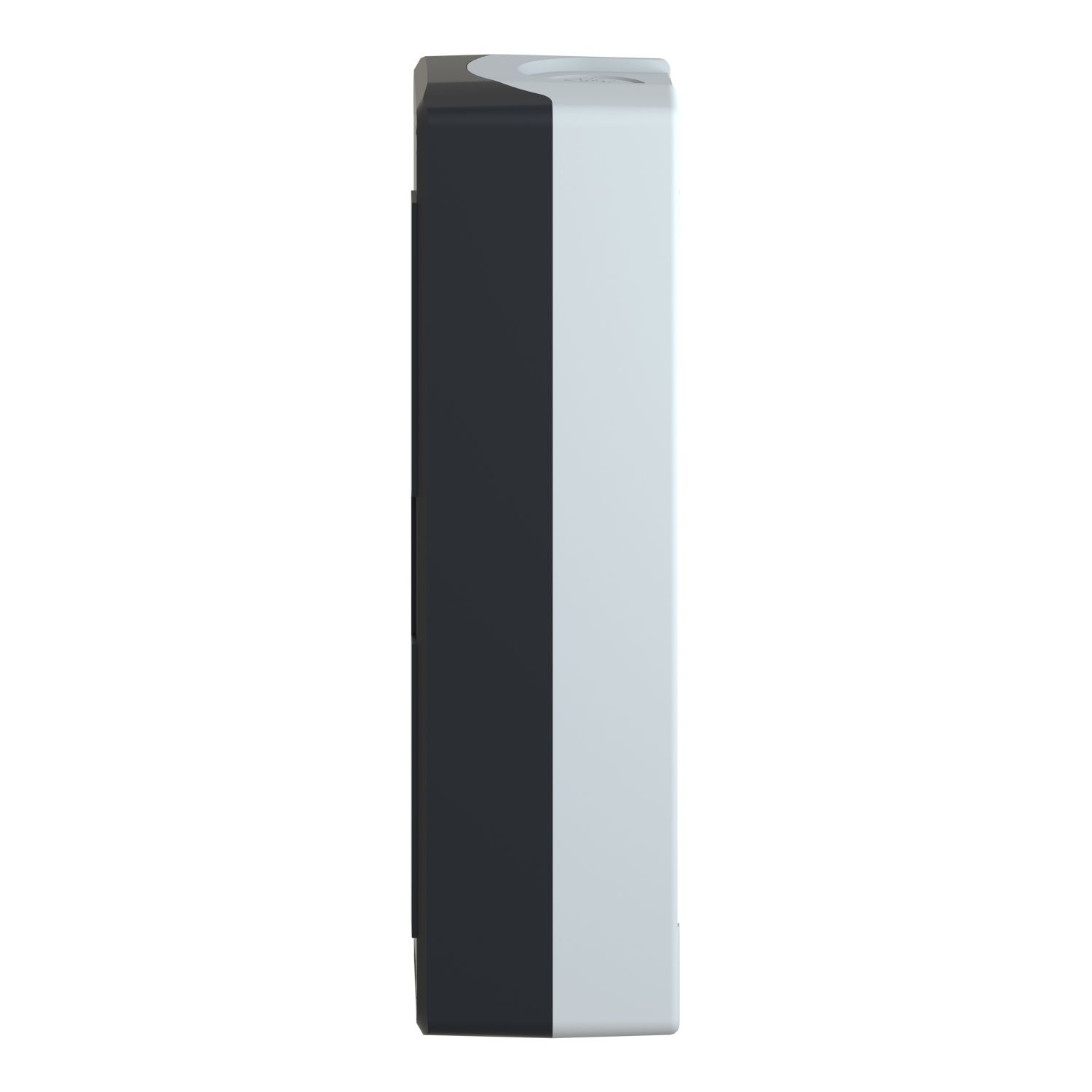 Picture of Empty enclosure, Harmony XALD XALK, plastic, dark grey lid, for push button 22mm, 5 cut outs