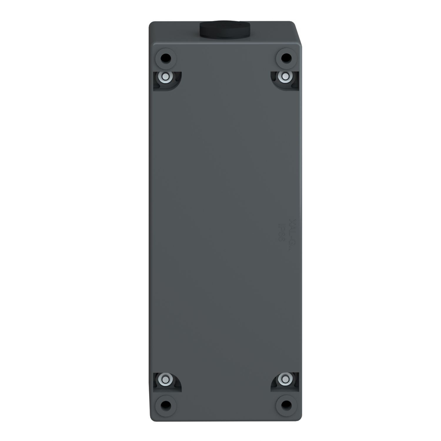 Picture of Empty control station, Harmony XALG, mineral reinforced polyamide, black, 3 cut outs, for severe environments