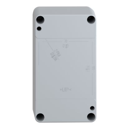 Picture of Empty control station without hinges, Harmony XAP, XB2 SL, plastic, grey, 4 cut outs, 22mm