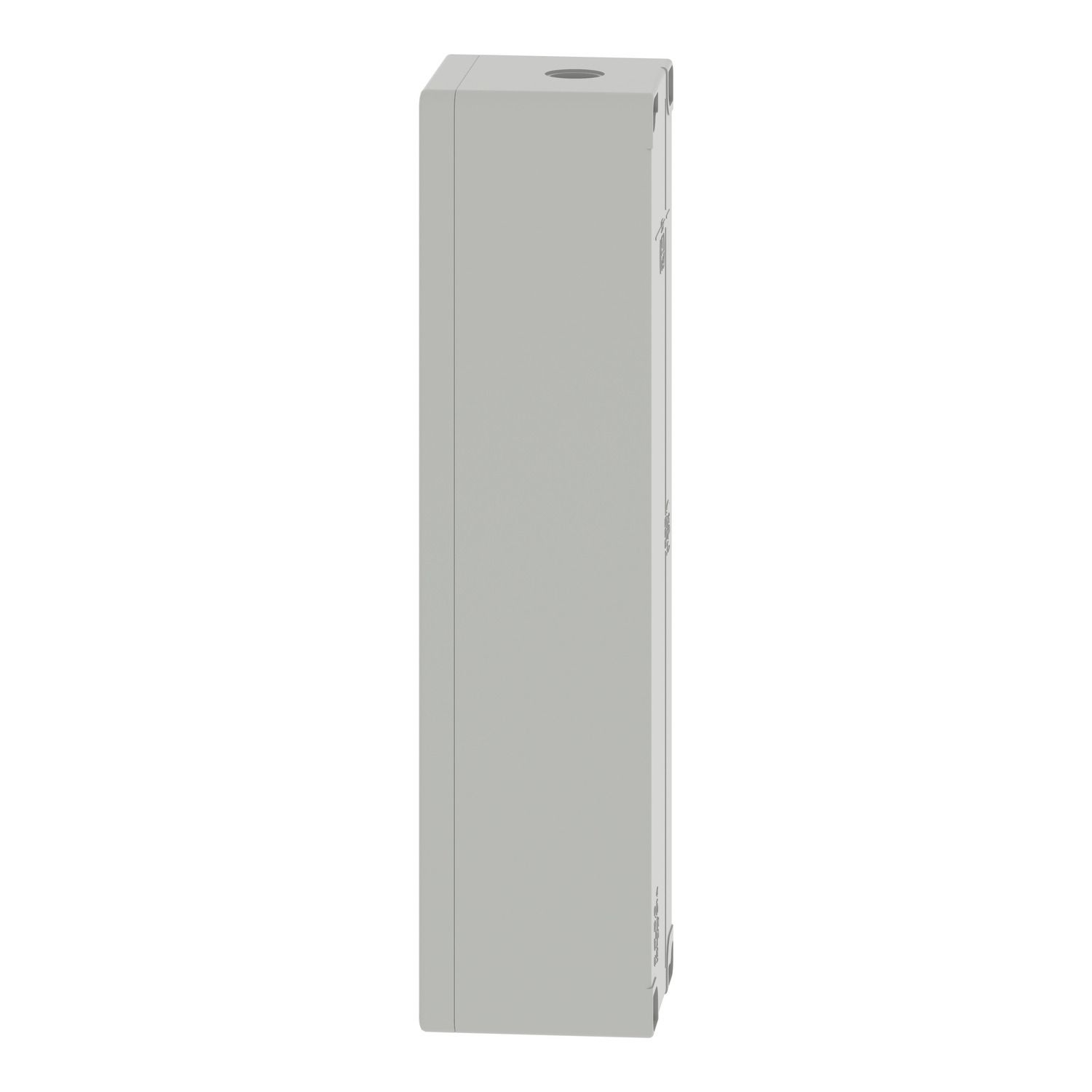 Picture of Die cast empty control station, Harmony XAP, XB2 SL, aluminium, grey, M32, 10 cut outs 22mm, 85x310x77mm