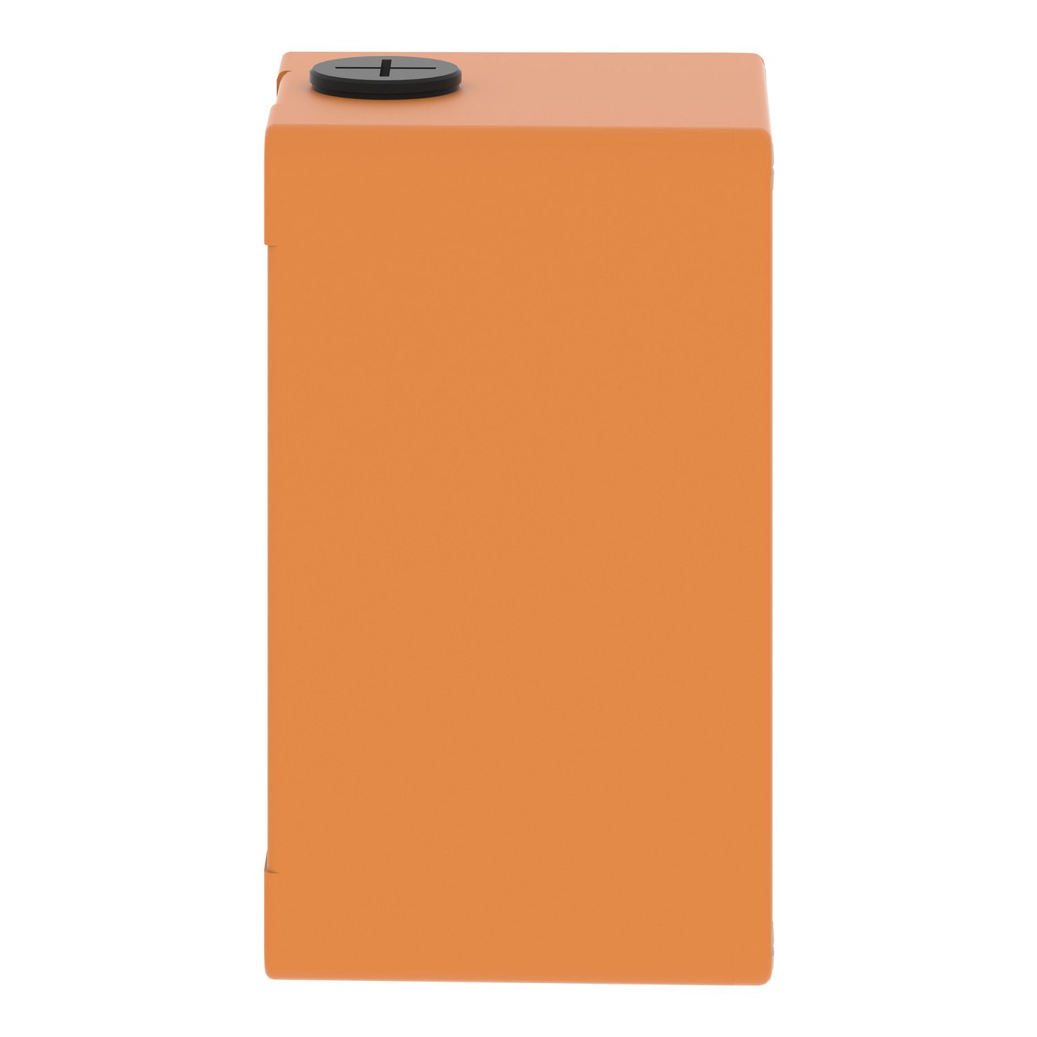 Picture of Empty control station, Harmony XAP, XB2 SL, zinc alloy, orange, M20, 2 cut outs 22mm, 80x130x77mm, UL cULus