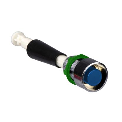Picture of Manual overload reset push button, Harmony XB4, blue flush, 22mm, for 30...130 mm actuation distance