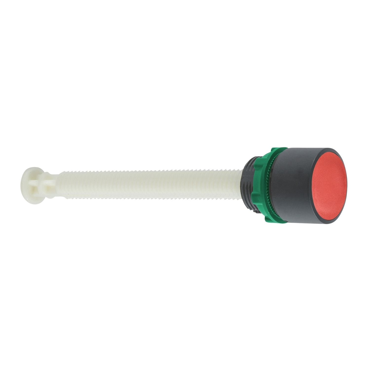 Picture of Manual overload reset push button, Harmony XB5, red flush, 22mm, for 17...120 mm actuation distance