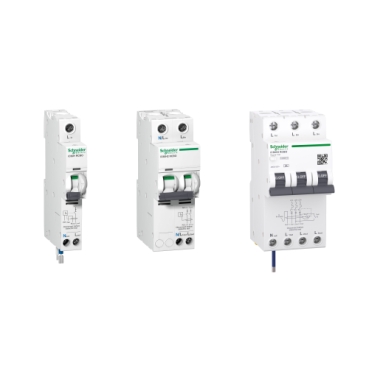 Picture for category Acti 9 iC60 RCBO (2P, 3P, 4P)