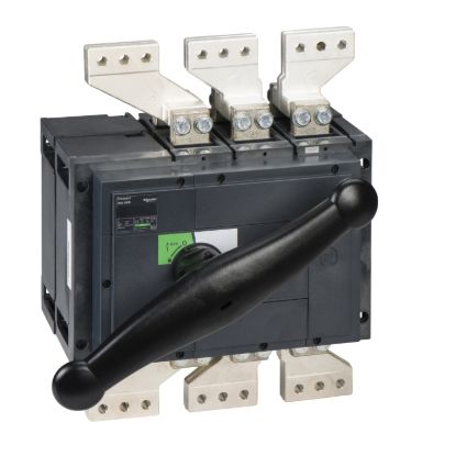 Picture of switch disconnector, Compact INS2000, 2000A, standard version with black rotary handle, 3 poles