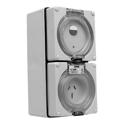 Picture of SOCK SWT SURF IP56 RCD 3P 15A