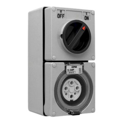 Picture of SOCKET SWT SURF IP66 6PIN 10A