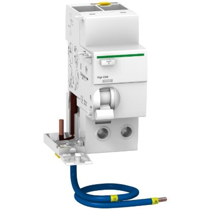 Picture of Earth leakage add-on block, Acti9, 1P + N, 63A, 300mA, A type