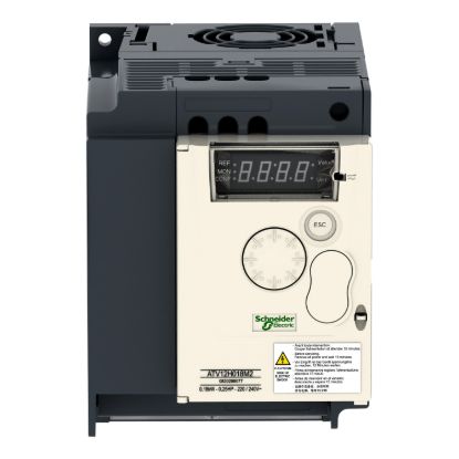 Picture of Variable speed drive ATV12, Altivar 12, 1.5kW, 2hp, 200..240V, 1ph, with heat sink
