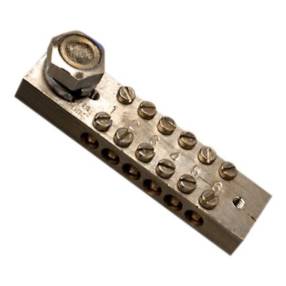 Picture of Link bar, Clipsal - Max 4, 165 A 6 hole length 95 mm 1 hexagon head