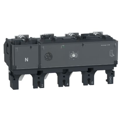 Picture of Trip unit MicroLogic 1.3M, ComPacT NSX400/630, 4 poles 3D, electronic magnetic protection, motor protection, 320A