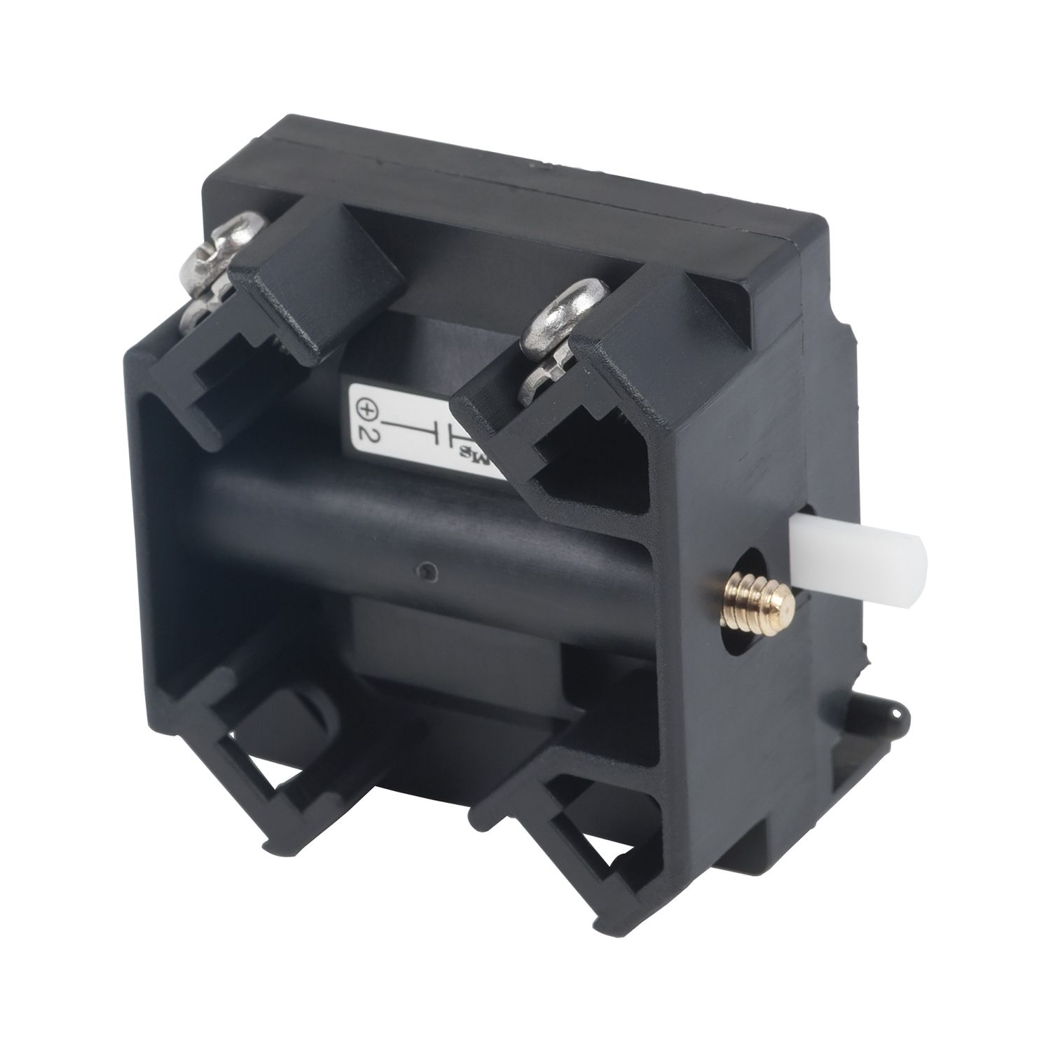 Picture of Contact block, Harmony 9001K, Harmony 9001SK, 120V, screw clamp terminal, logic reed, hermetically sealed, 1 NO