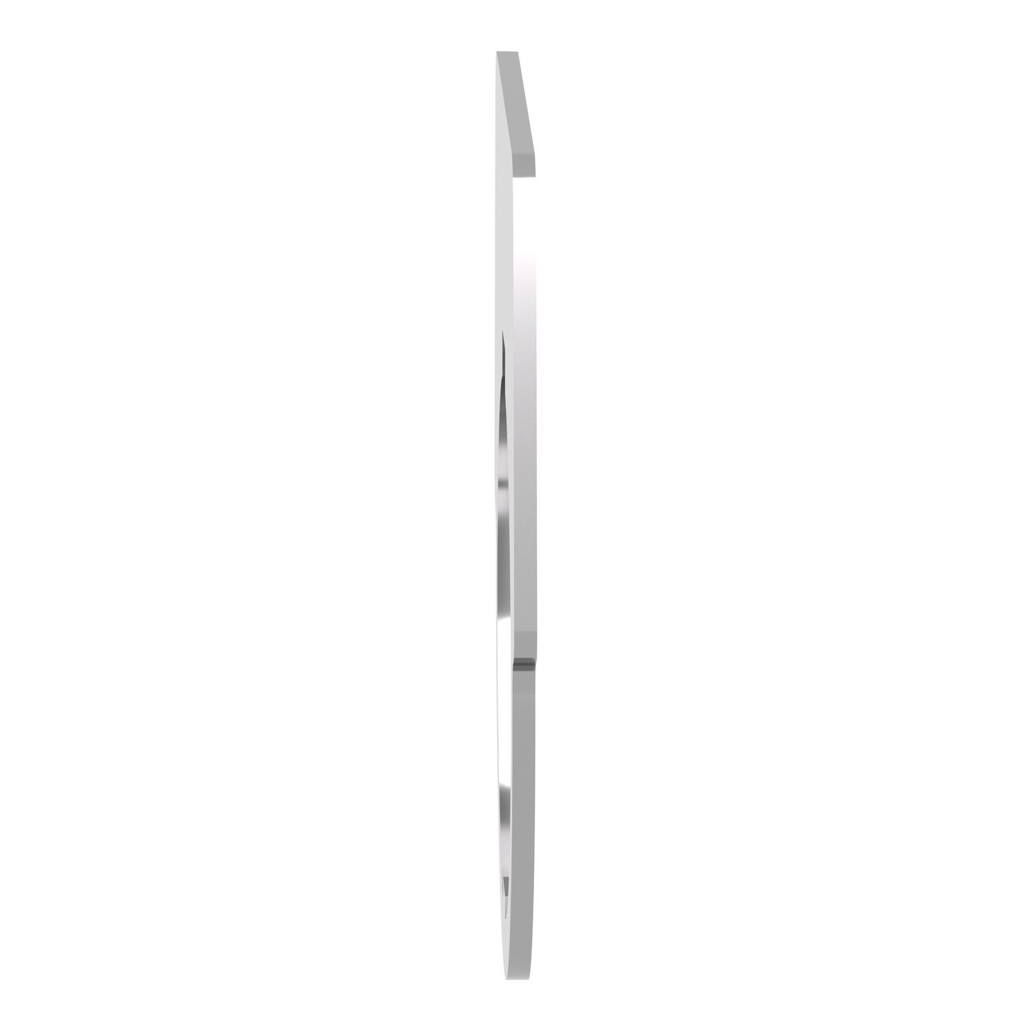 Picture of Blank legend, Harmony 9001K, Harmony 9001SK, 30mm, aluminium, black with silver letters, 44x50mm