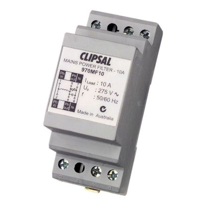 Picture of Mains rated filter, Clipsal - Max 4, 10 A 250 V 2 module