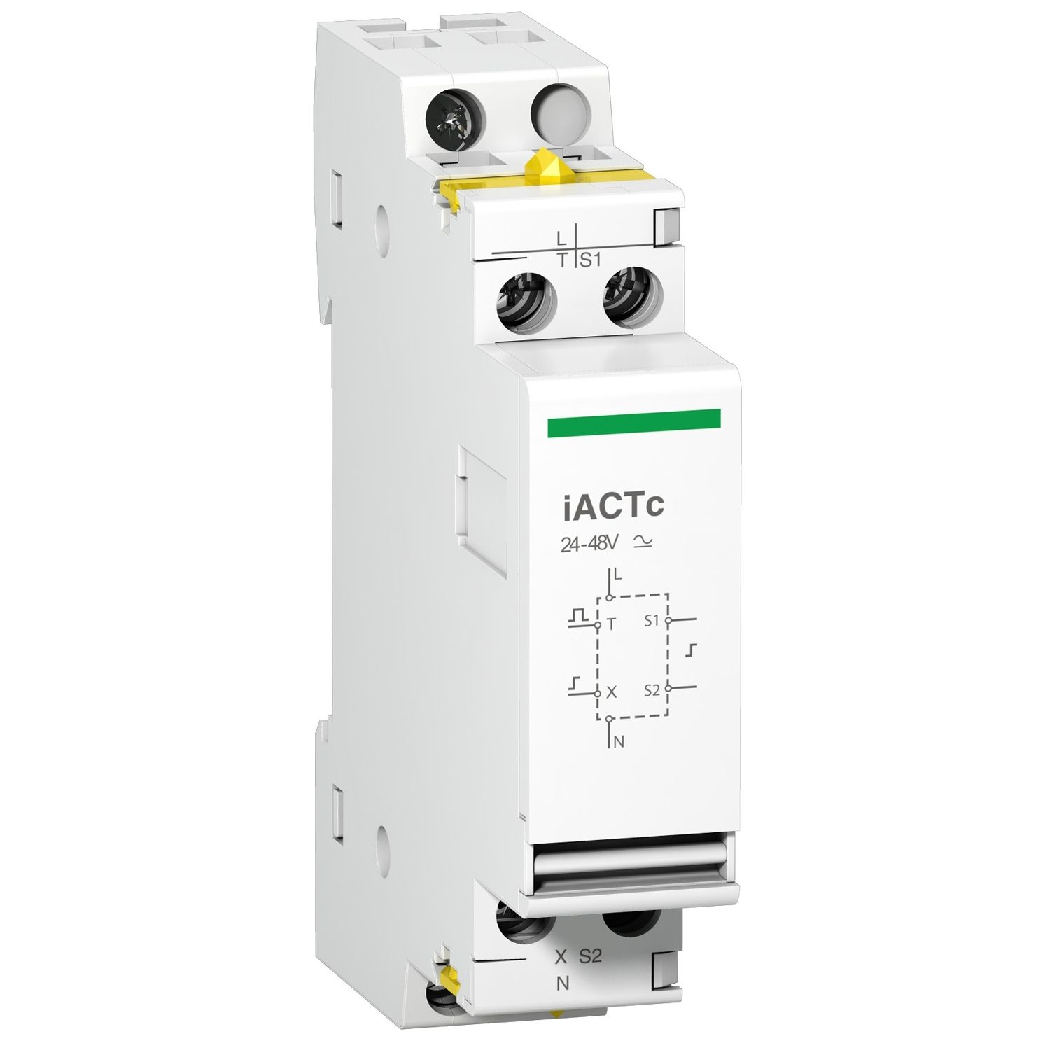 Picture of Double control input auxiliary, Acti9, iACTc 24…48 V AC