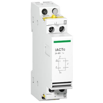 Picture of Double control input auxiliary, Acti9, iACTc 24…48 V AC