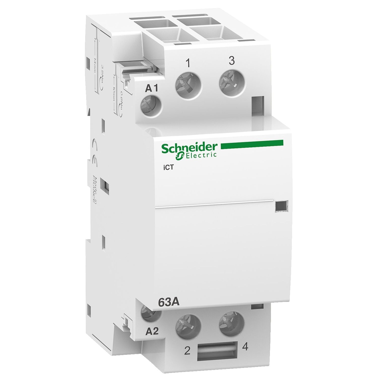 Picture of Contactor, Acti9, ICT 63A 2NO 220...240V 50Hz