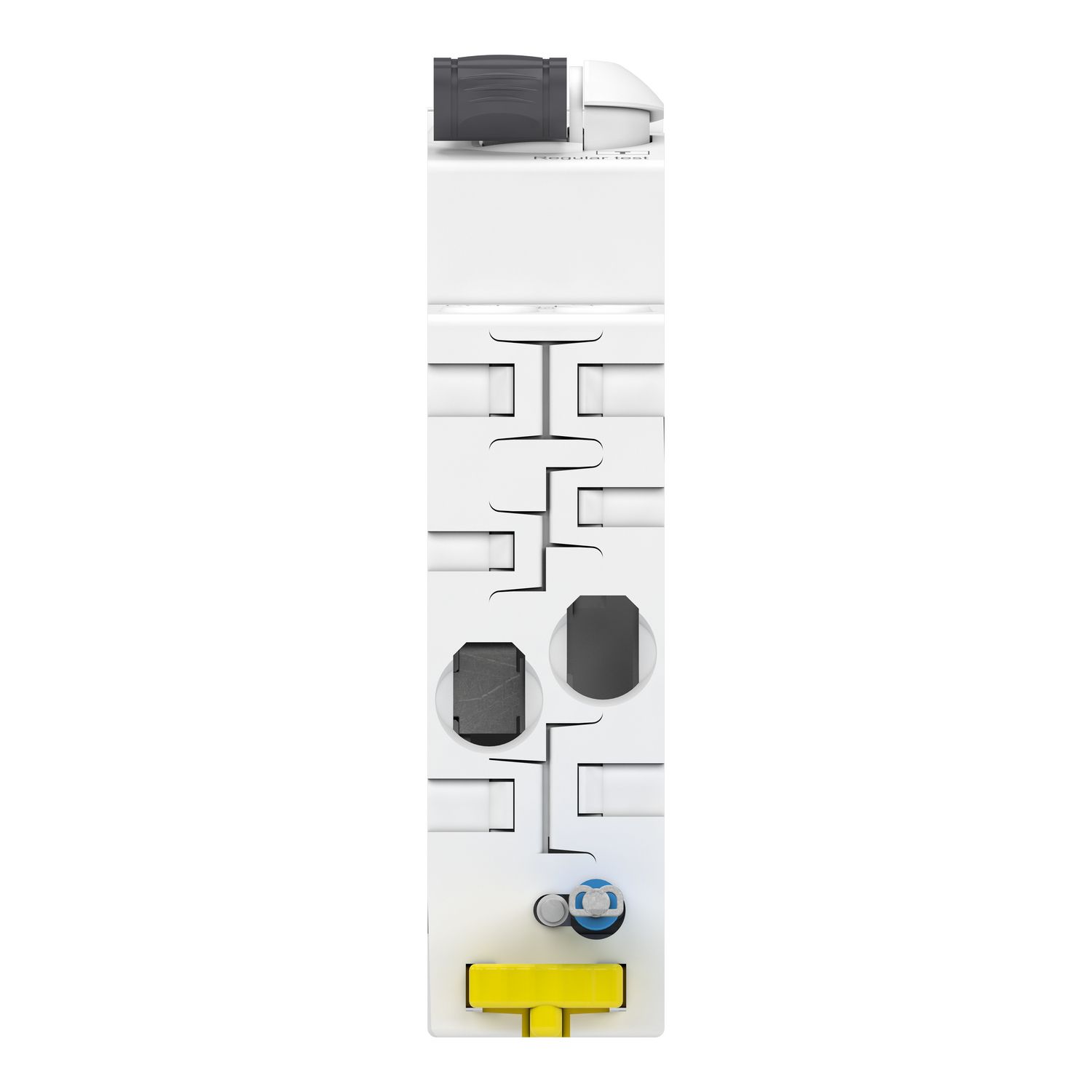Picture of Residual current breaker with overcurrent protection (RCBO), Acti9, iC60H RCBO, 1P + Ns, 10A, 30mA, A type, 10000A