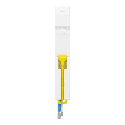 Picture of Residual current breaker with overcurrent protection (RCBO), Acti9, iC60H RCBO, 1P + Ns, 40A, 100mA, A type, 10000A