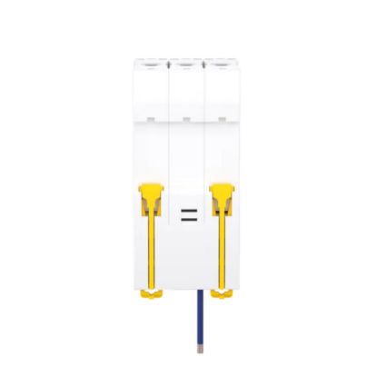 Picture of Residual current breaker with overcurrent protection (RCBO), Acti9 iC60H3, 3P+Ns, C Curve, 20A, 30mA, A type, 10000A