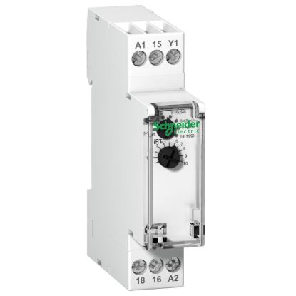 Picture of IRTB relay, Acti9, IRTB relay-delays de-energizing a load upon closing-1C/O, Uc 24-240 VAC/24VDC